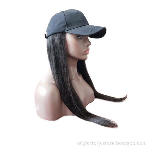 new hot sale natural human hair wig with cap-design, wholesale Malaysian human hair wig